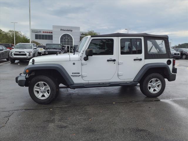 used 2017 Jeep Wrangler Unlimited car, priced at $20,137