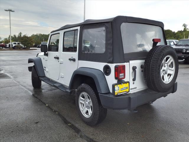 used 2017 Jeep Wrangler Unlimited car, priced at $20,137