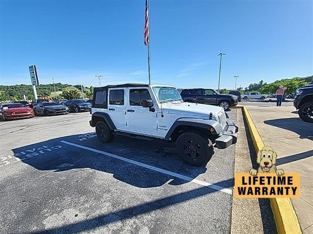 used 2018 Jeep Wrangler JK Unlimited car, priced at $25,987