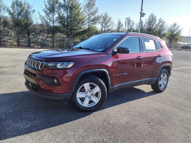 used 2022 Jeep Compass car, priced at $21,250