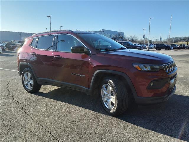 used 2022 Jeep Compass car, priced at $21,018