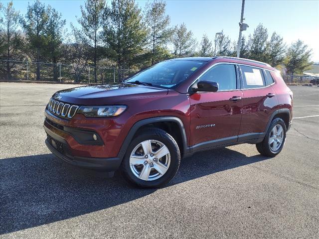 used 2022 Jeep Compass car, priced at $21,018