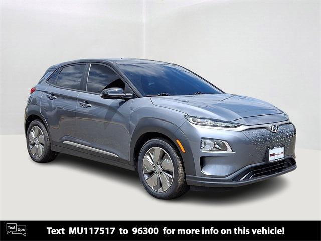 used 2021 Hyundai Kona EV car, priced at $17,999