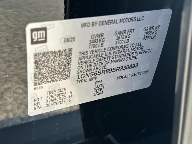 new 2025 Chevrolet Tahoe car, priced at $77,600
