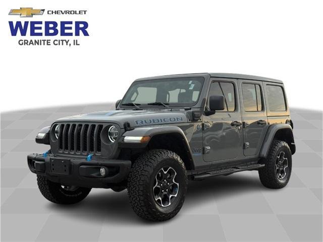 used 2022 Jeep Wrangler Unlimited 4xe car, priced at $36,444