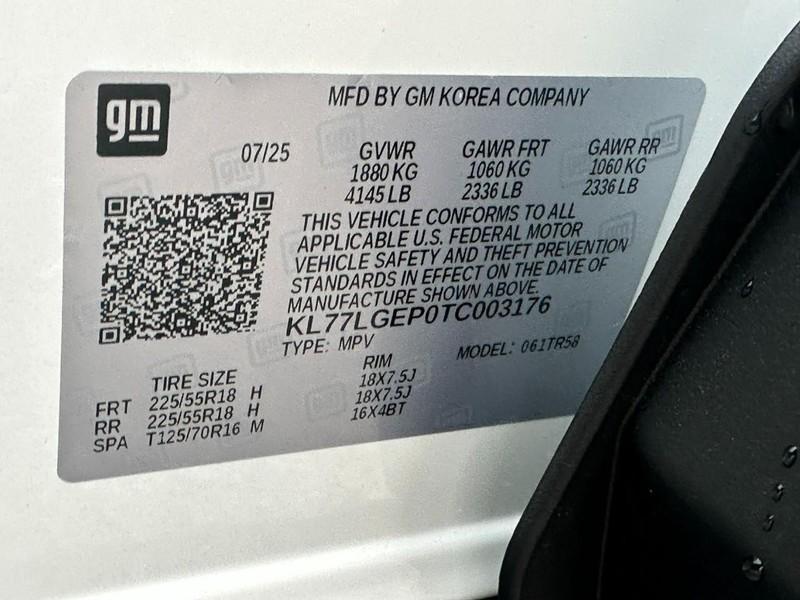 new 2026 Chevrolet Trax car, priced at $24,210