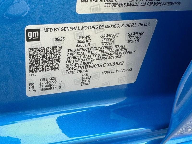 new 2025 Chevrolet Silverado 1500 car, priced at $36,620
