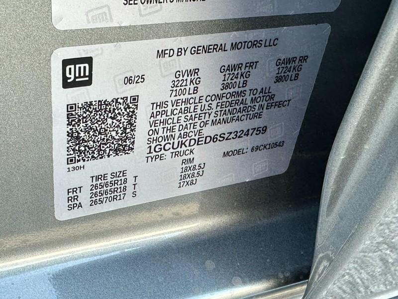 new 2025 Chevrolet Silverado 1500 car, priced at $47,125