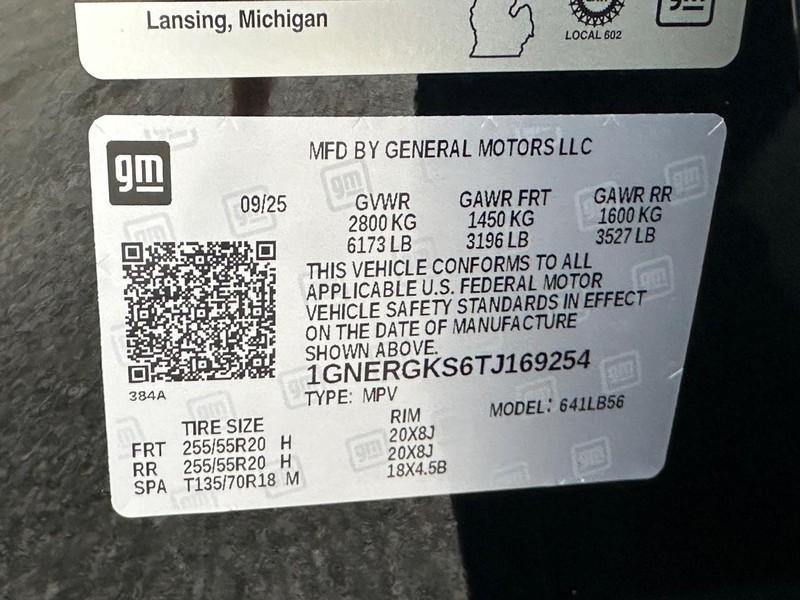 new 2026 Chevrolet Traverse car, priced at $45,095