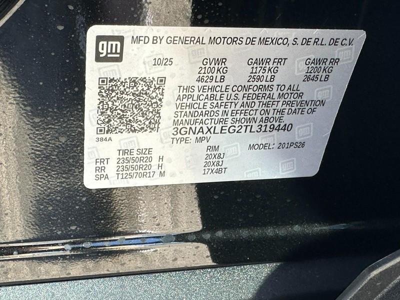 new 2026 Chevrolet Equinox car, priced at $34,555