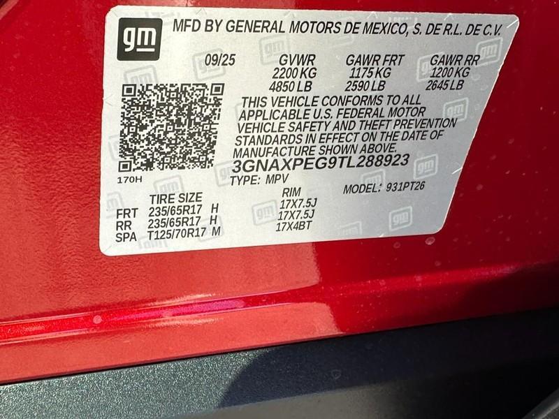 new 2026 Chevrolet Equinox car, priced at $30,140