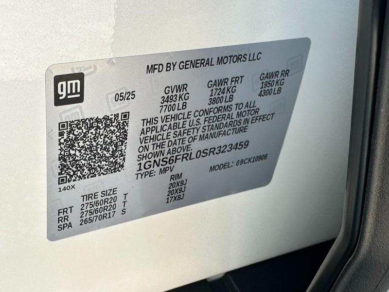 new 2025 Chevrolet Suburban car, priced at $83,895