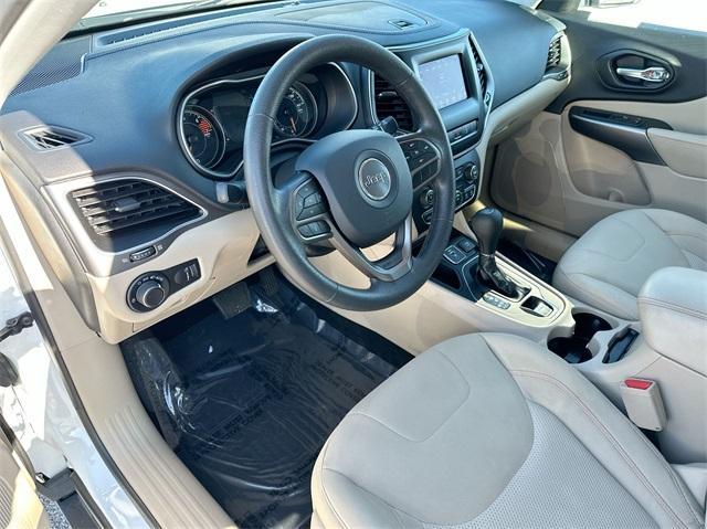 used 2021 Jeep Cherokee car, priced at $21,222