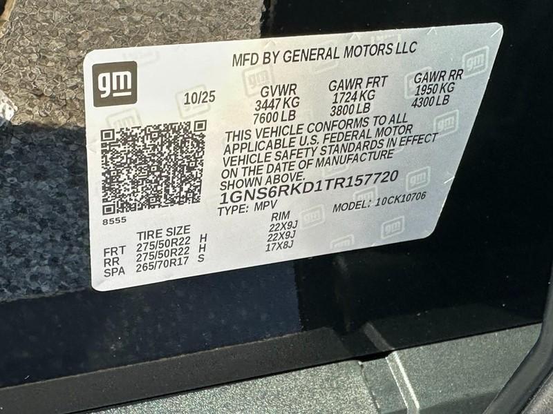 new 2026 Chevrolet Tahoe car, priced at $75,360