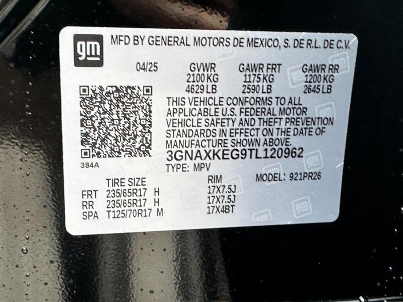 new 2026 Chevrolet Equinox car, priced at $32,690