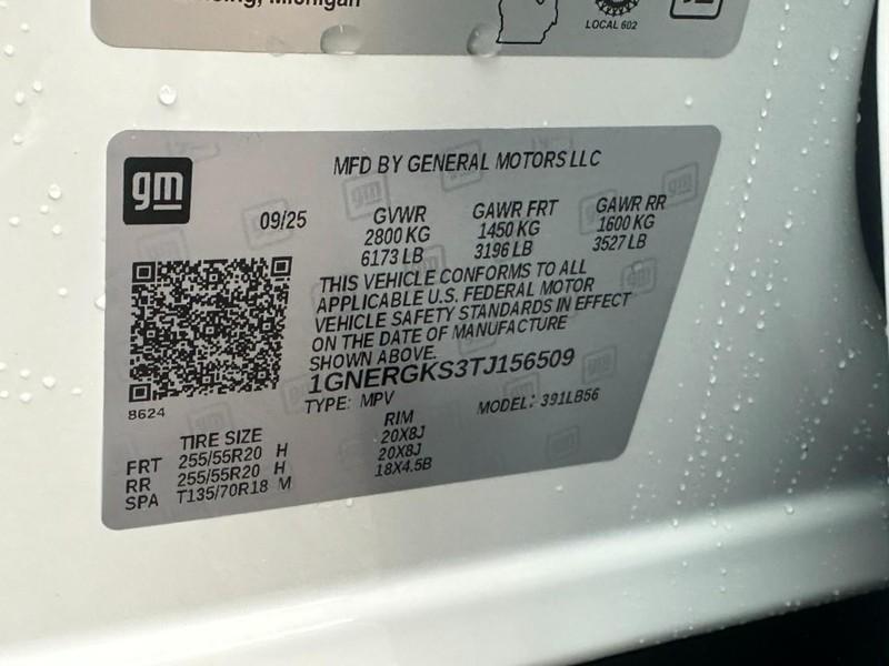new 2026 Chevrolet Traverse car, priced at $45,095