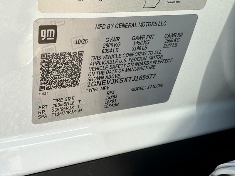 new 2026 Chevrolet Traverse car, priced at $51,175