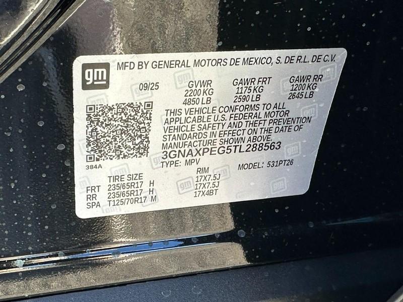 new 2026 Chevrolet Equinox car, priced at $29,645