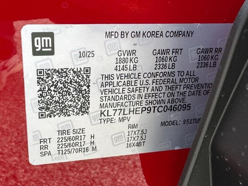 new 2026 Chevrolet Trax car, priced at $24,400