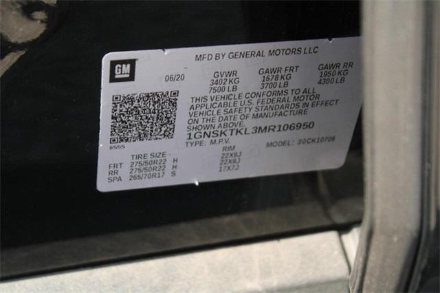 used 2021 Chevrolet Tahoe car, priced at $58,444