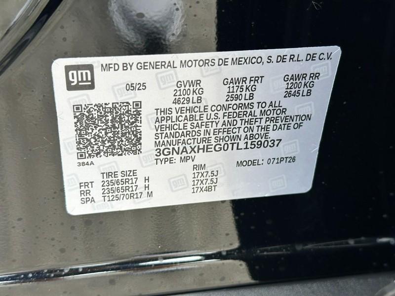 new 2026 Chevrolet Equinox car, priced at $30,755