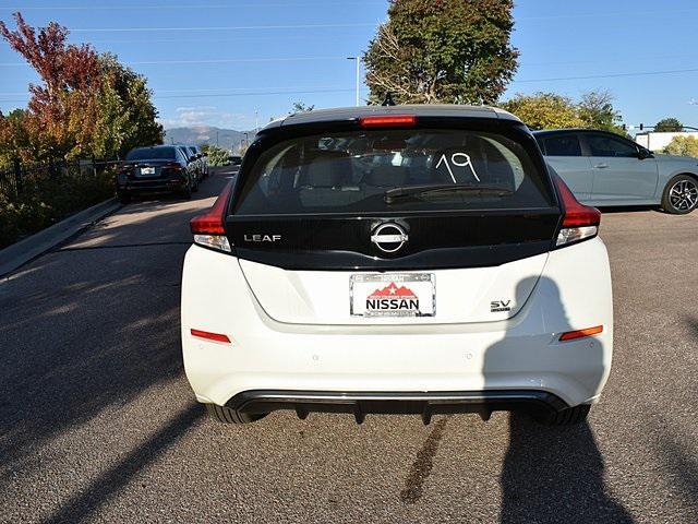 new 2025 Nissan Leaf car, priced at $38,060