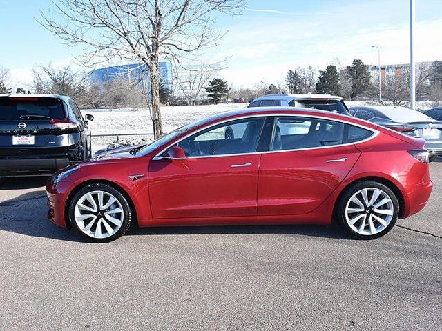 used 2018 Tesla Model 3 car, priced at $27,991