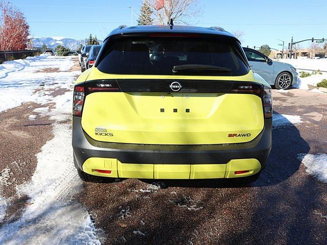 new 2025 Nissan Kicks car, priced at $30,190