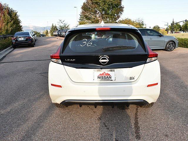 new 2025 Nissan Leaf car, priced at $37,760