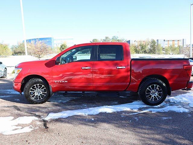 used 2021 Nissan Titan car, priced at $34,991