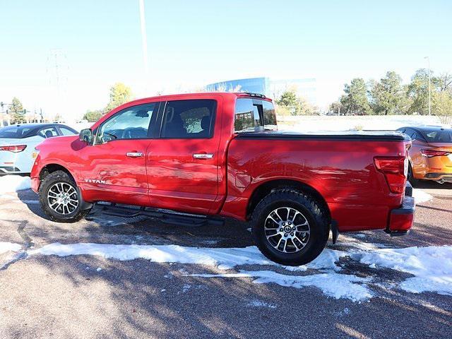 used 2021 Nissan Titan car, priced at $34,991