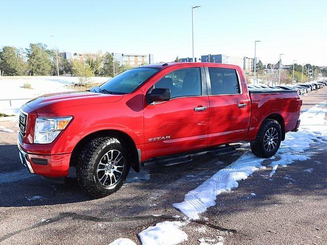 used 2021 Nissan Titan car, priced at $34,991