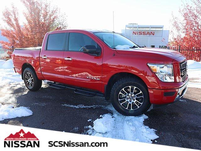 used 2021 Nissan Titan car, priced at $36,991