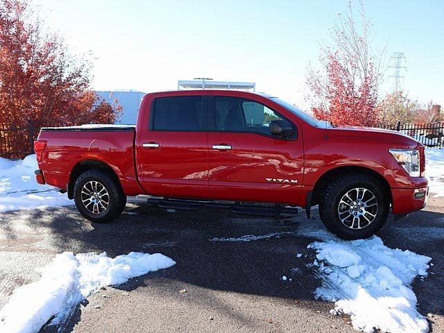 used 2021 Nissan Titan car, priced at $34,991