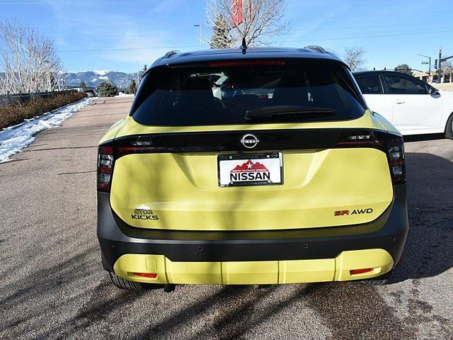 new 2025 Nissan Kicks car, priced at $32,050