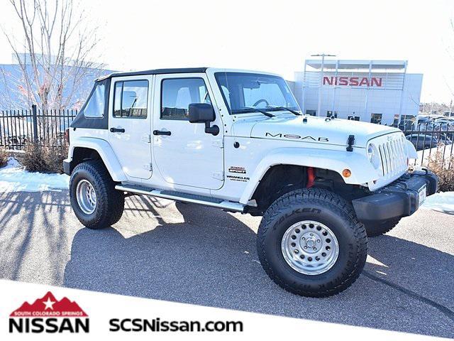 used 2010 Jeep Wrangler Unlimited car, priced at $19,991