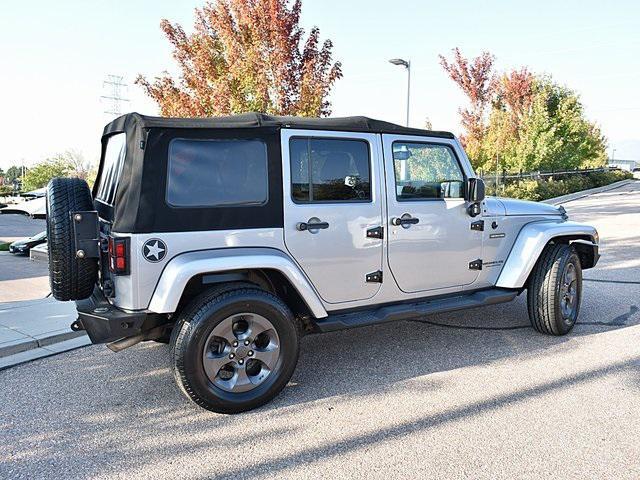 used 2017 Jeep Wrangler Unlimited car, priced at $18,991