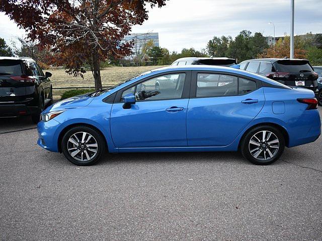 used 2021 Nissan Versa car, priced at $15,291