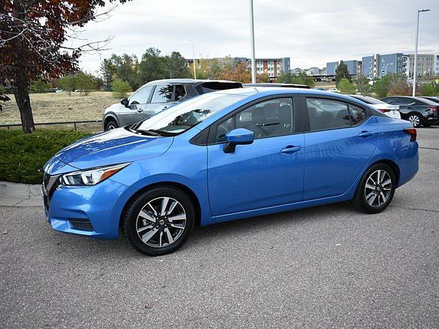 used 2021 Nissan Versa car, priced at $15,291