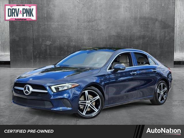 used 2021 Mercedes-Benz A-Class car, priced at $28,995