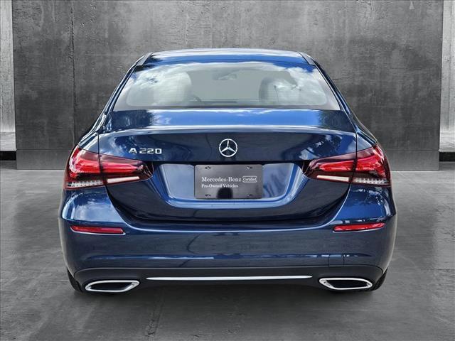 used 2021 Mercedes-Benz A-Class car, priced at $28,995