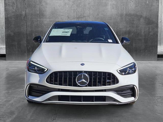 new 2025 Mercedes-Benz AMG C 43 car, priced at $69,495