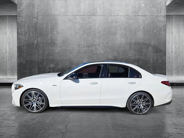 new 2025 Mercedes-Benz AMG C 43 car, priced at $69,495