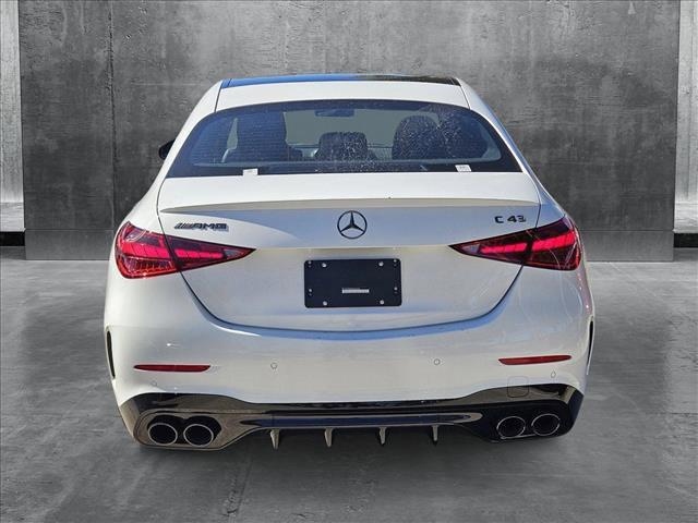 new 2025 Mercedes-Benz AMG C 43 car, priced at $69,495