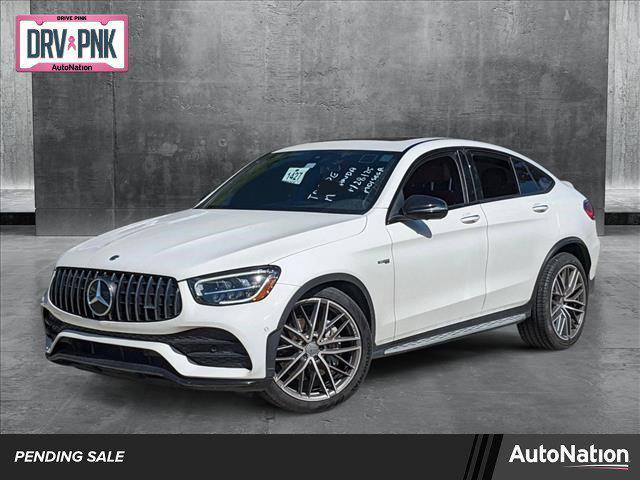 used 2021 Mercedes-Benz AMG GLC 43 car, priced at $38,995