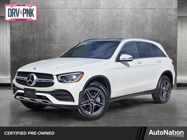 used 2021 Mercedes-Benz GLC 300 car, priced at $34,995