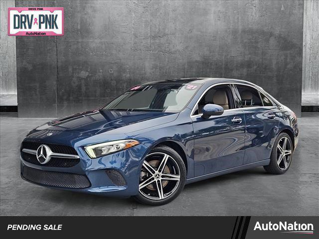 used 2021 Mercedes-Benz A-Class car, priced at $24,155