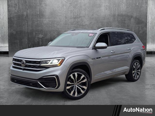 used 2021 Volkswagen Atlas car, priced at $30,045