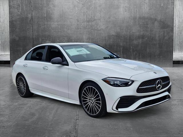 new 2025 Mercedes-Benz C-Class car, priced at $55,120
