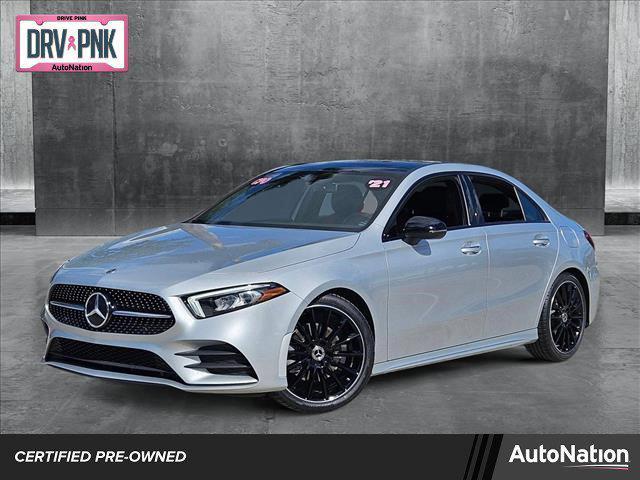 used 2021 Mercedes-Benz A-Class car, priced at $31,495